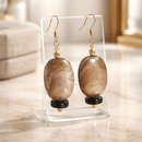 Large Abalone Earrings | Mamabug ReCreations - Artisan Jewelry