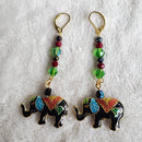 Elephant Earrings | Mamabug ReCreations - Artisan Jewelry