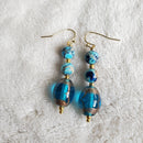 Blue Tones Earrings | Mamabug ReCreations - Artisan Jewelry