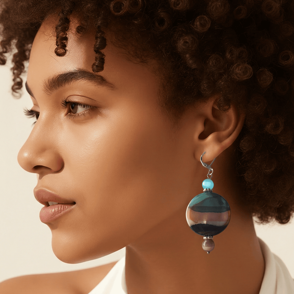 Water Colored Earrings