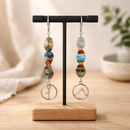 Yoga Poses Earrings | Mamabug ReCreations - Artisan Jewelry