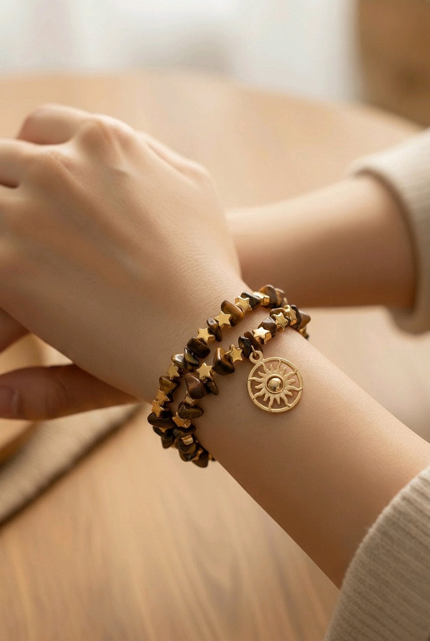 Gold Aurora Charm Bracelet (MW)