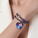 Electric Seas Bracelet - Metallic Purple (MW) | Mamabug ReCreations - Artisan Jewelry