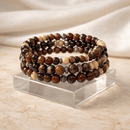 Carnelian and Tigers Eye Bracelet (MW) | Mamabug ReCreations - Artisan Jewelry