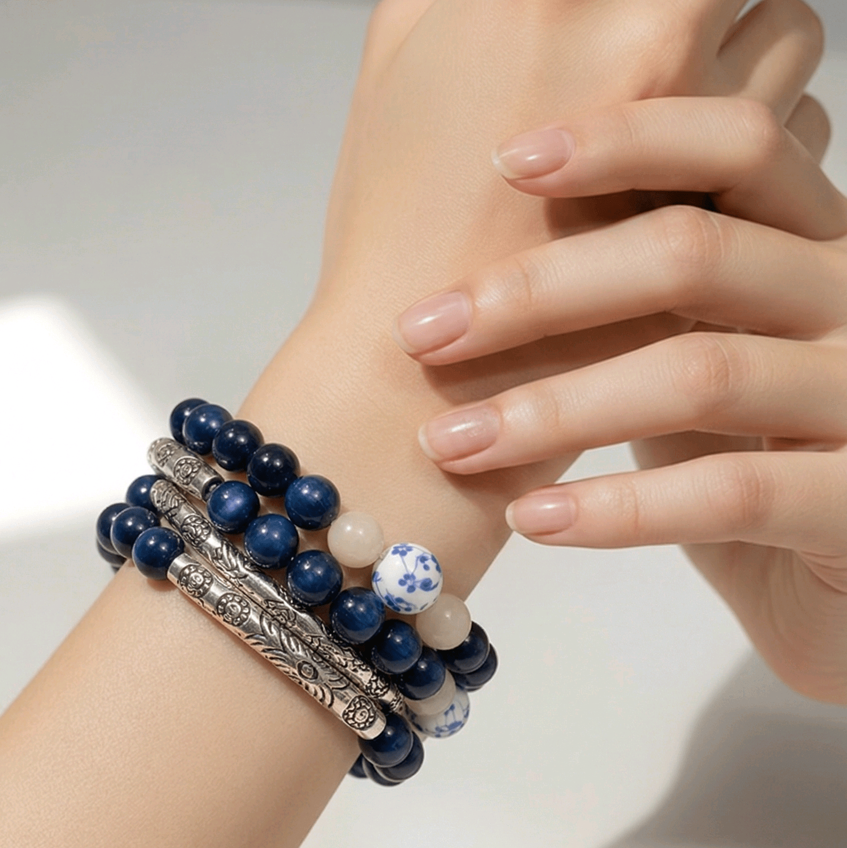 Lapis Lazuli Stone Bracelet (MW)
