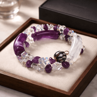 Purple and White Bracelet (MW)
