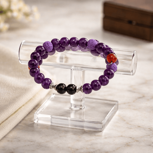 Crown Chakra Bracelet (MW) | Mamabug ReCreations - Artisan Jewelry