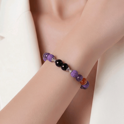 Crown Chakra Bracelet (MW) | Mamabug ReCreations - Artisan Jewelry