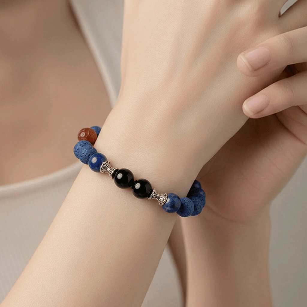 Third Eye Chakra Bracelet with Lapis Lazuli (MW)