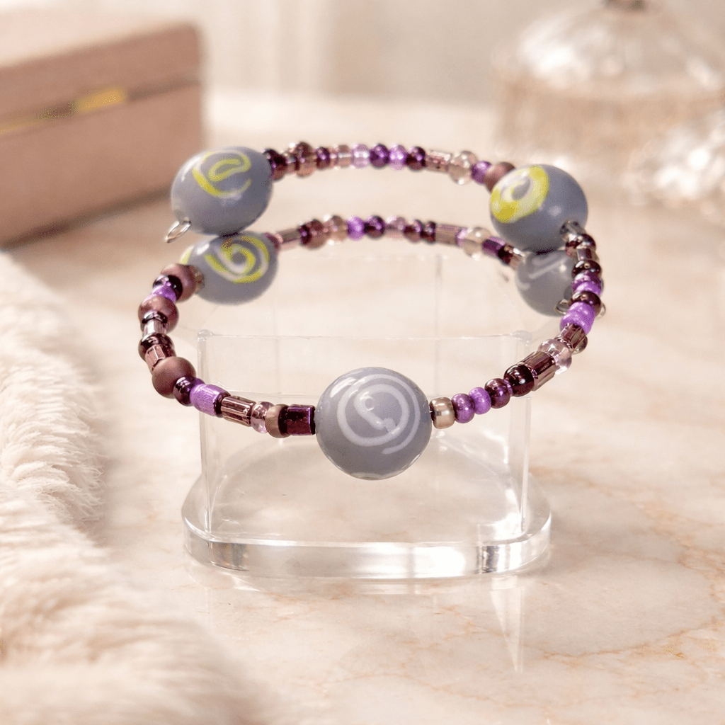 Fun with Lilacs Bracelet (MW)