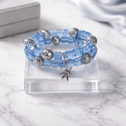 Third Eye Charm Bracelet (MW) | Mamabug ReCreations - Artisan Jewelry