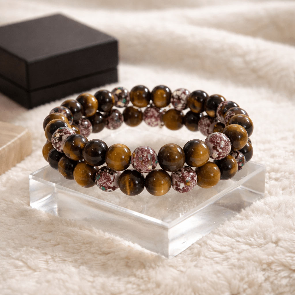 Gypsy Beaded Bracelet - Tigers Eye Edition (MW)