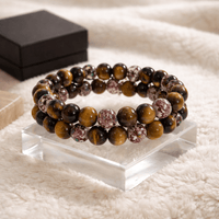 Gypsy Beaded Bracelet - Tigers Eye Edition (MW)