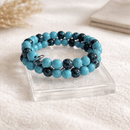 Gypsy Beaded Bracelet - Turquoise Edition (MW) | Mamabug ReCreations - Artisan Jewelry
