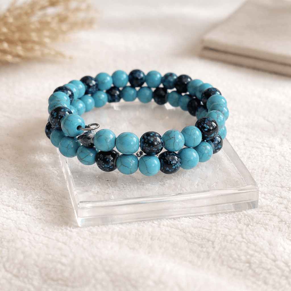 Gypsy Beaded Bracelet - Turquoise Edition (MW)
