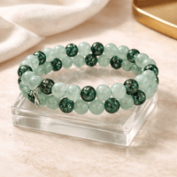 Gypsy Beaded Bracelet - Aventurine Edition (MW)
