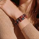 Gypsy Beaded Bracelet - Carnelian Edition (MW) | Mamabug ReCreations - Artisan Jewelry