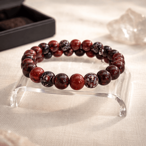 Gypsy Beaded Bracelet - Carnelian Edition (MW) | Mamabug ReCreations - Artisan Jewelry