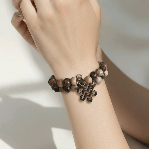 Antique Brass Infinity Knot Bracelet (MW) | Mamabug ReCreations - Artisan Jewelry