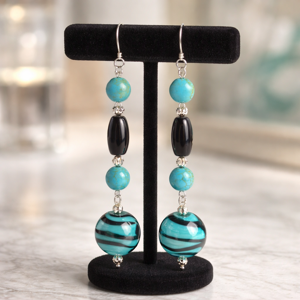 Blue Tiger Jewelry Set (MW)