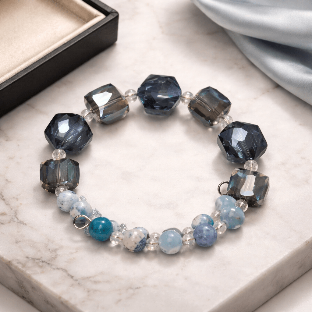 Smokey Gray Crystal Bracelet (MW)