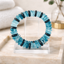 Teal Recycled Glass Bracelet (MW) | Mamabug ReCreations - Artisan Jewelry