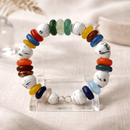 Colorful Recycled Material Bracelet (MW) | Mamabug ReCreations - Artisan Jewelry
