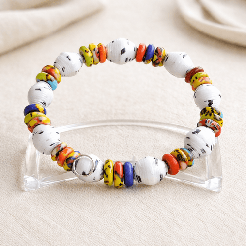 Kamasi Beaded Bracelet (MW) | Mamabug ReCreations - Artisan Jewelry