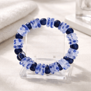 Recycled Blue Glass Bracelet (MW) | Mamabug ReCreations - Artisan Jewelry