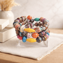 Recycled Bracelet - 3 Loop Edition (MW) | Mamabug ReCreations - Artisan Jewelry