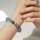 Recycled Bracelet - Glass and Seeds Edition (MW) | Mamabug ReCreations - Artisan Jewelry