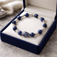 Blue and Silver Bracelet (MW)