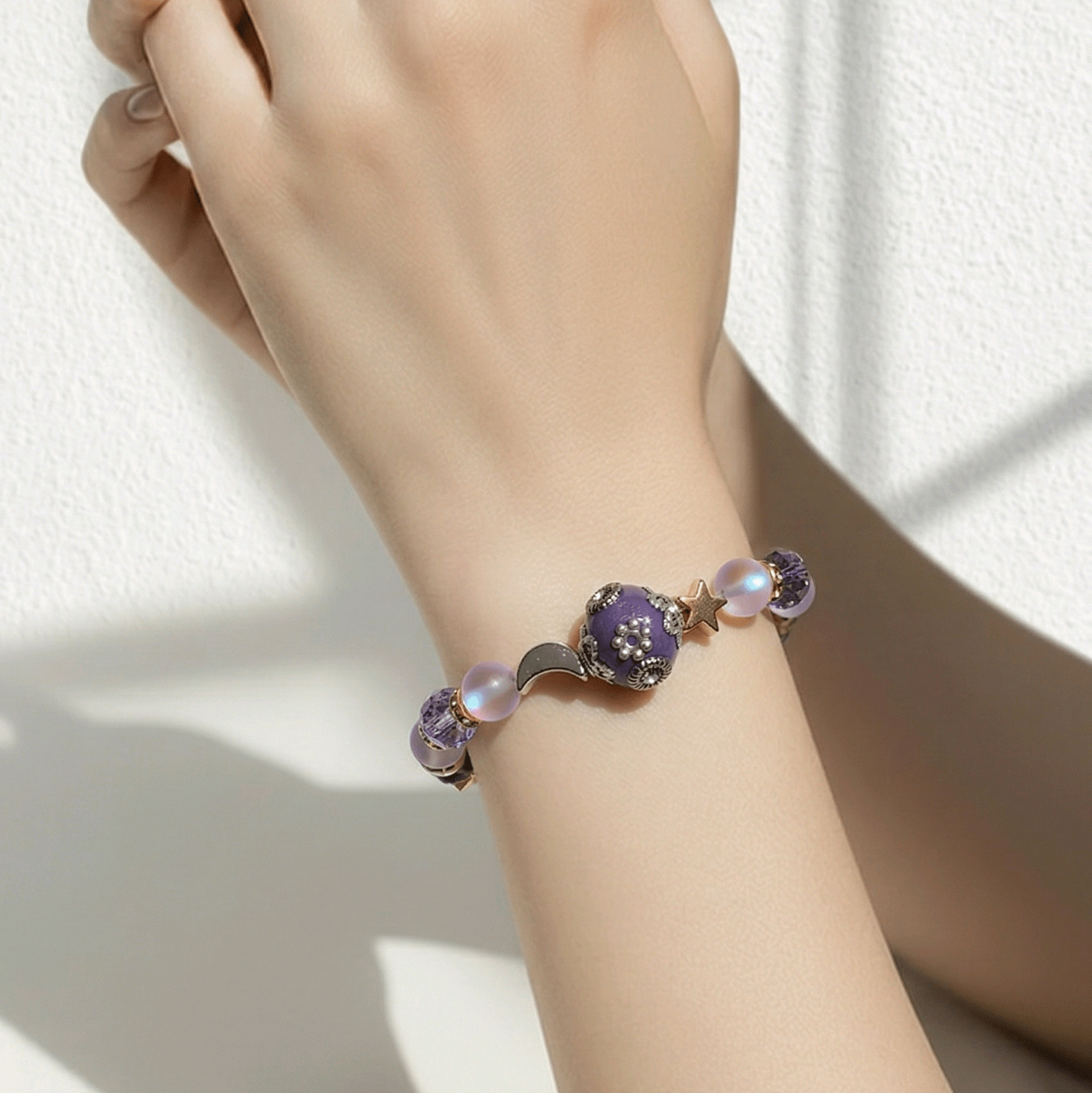 Dusky Sky Bracelet (W) | Mamabug ReCreations - Artisan Jewelry