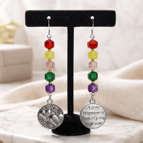 Sisters Earrings | Mamabug ReCreations - Artisan Jewelry