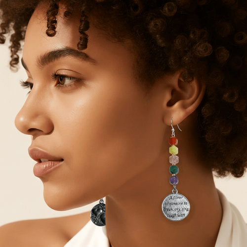 Sisters Earrings | Mamabug ReCreations - Artisan Jewelry