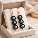 Three Moons Earrings | Mamabug ReCreations - Artisan Jewelry