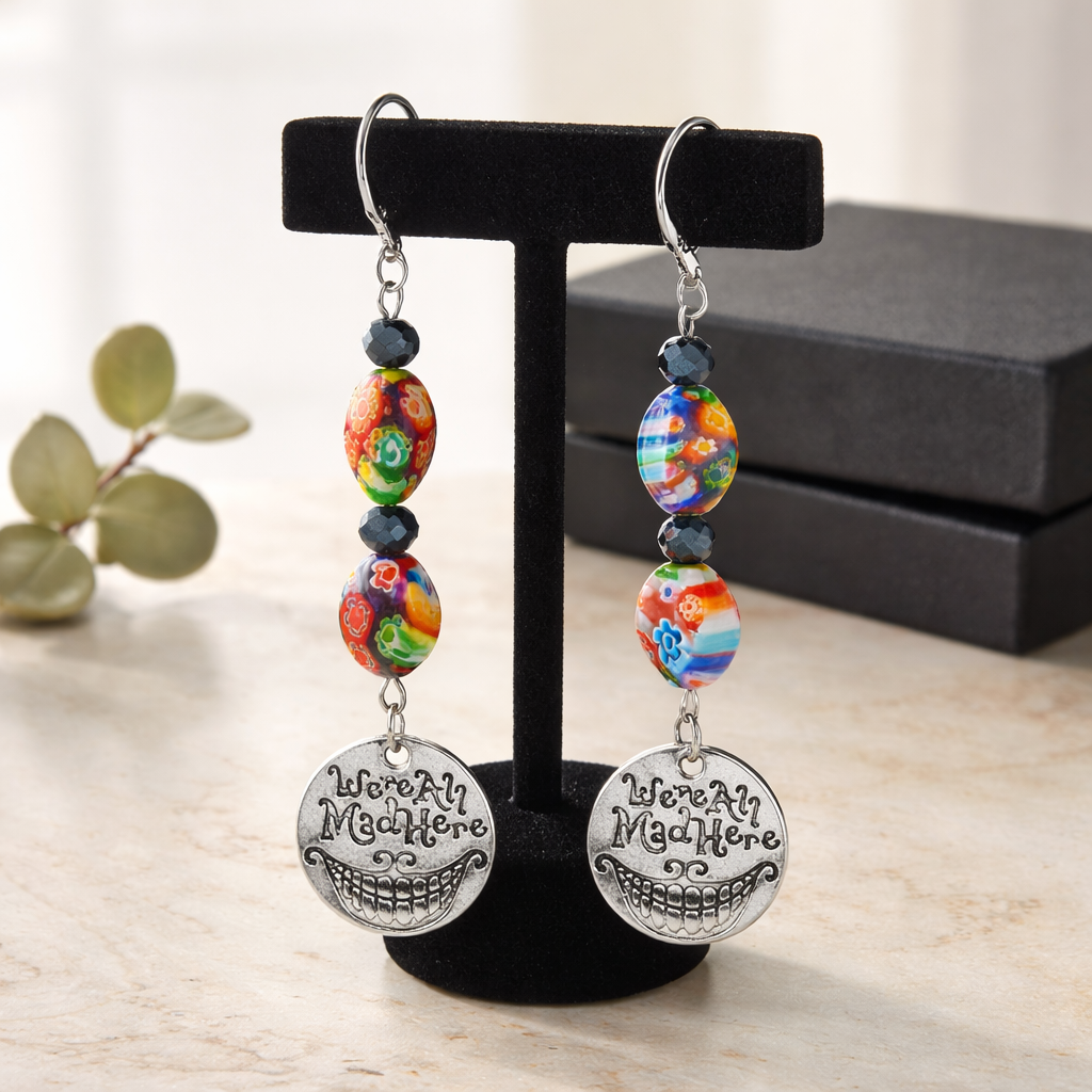 Alice in Wonderland Earrings