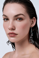 Dark Side of Fantasy Earrings | Mamabug ReCreations - Artisan Jewelry