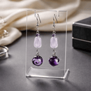 Amethyst Earrings | Mamabug ReCreations - Artisan Jewelry