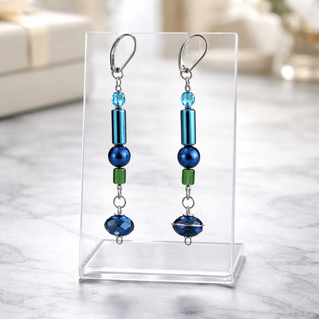 Stacked Beads Earrings