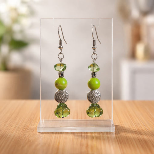 Springtime Sun Earrings | Mamabug ReCreations - Artisan Jewelry