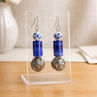 Swirly Floral Earrings