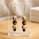 Brown Gourd Earrings | Mamabug ReCreations - Artisan Jewelry