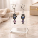 Hamsa Earrings | Mamabug ReCreations - Artisan Jewelry