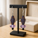 Plum Earrings | Mamabug ReCreations - Artisan Jewelry
