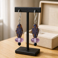 Plum Earrings