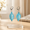 Blue Hive Earrings | Mamabug ReCreations - Artisan Jewelry