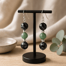 Amazonite and Serpentine Jewelry Set (W) | Mamabug ReCreations - Artisan Jewelry