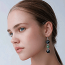 Amazonite and Serpentine Jewelry Set (W) | Mamabug ReCreations - Artisan Jewelry