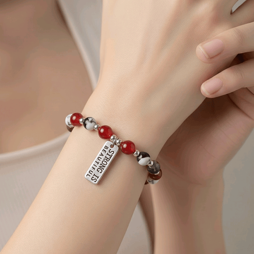 Strong is Beautiful Bracelet (MW) | Mamabug ReCreations - Artisan Jewelry